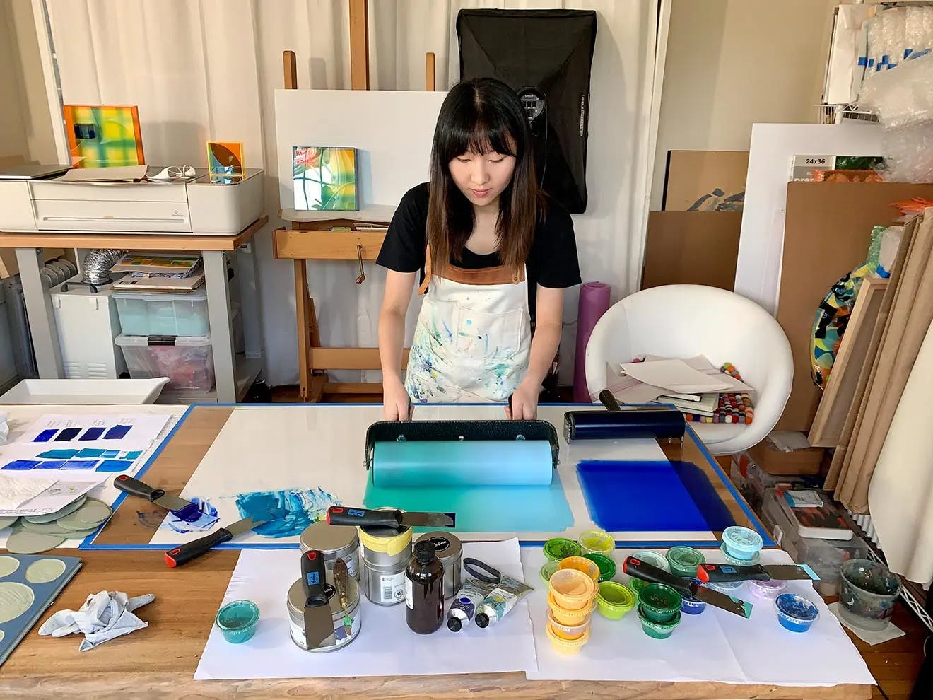 Journal: Visit with Erin Zhao: Gallery
