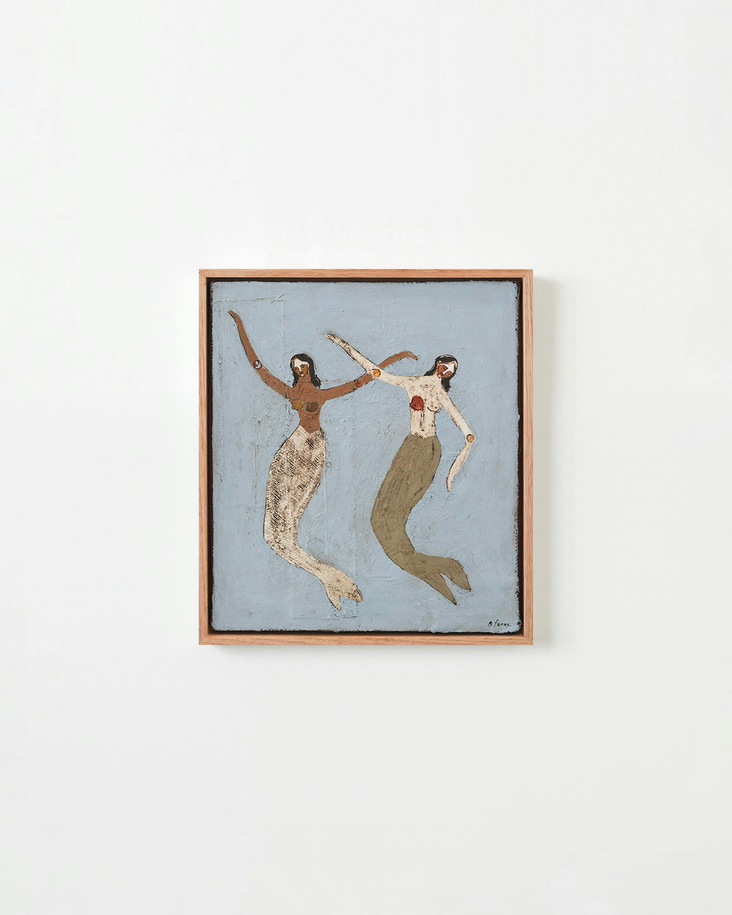 Painting by Brittany Ferns titled "Sirens Duet Two".