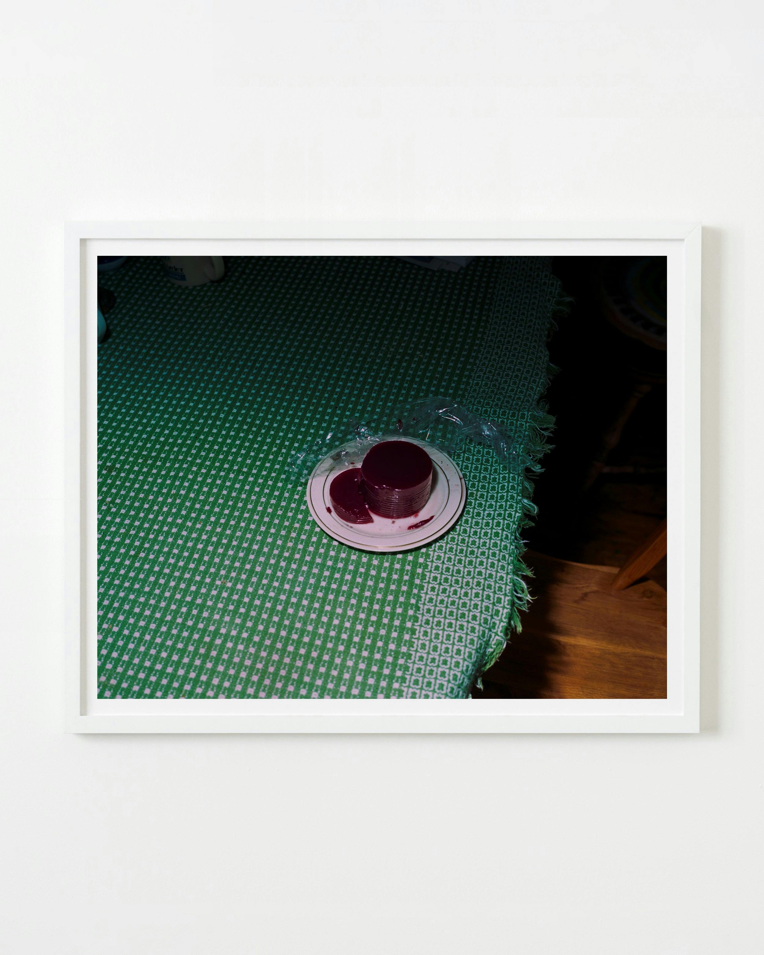 Photography by Nick Meyer titled "Cranberry Jelly, Conway".