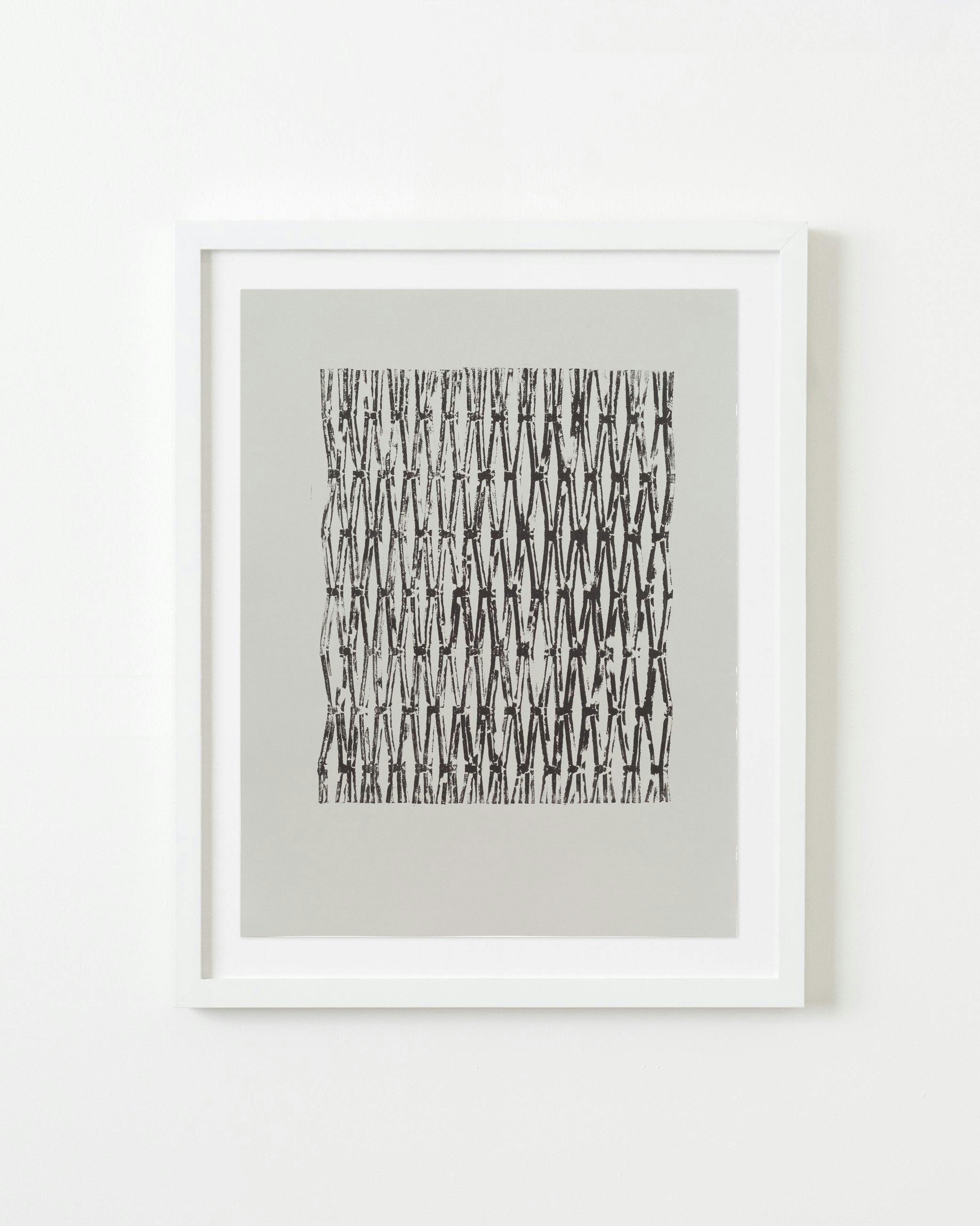 Print by Natalie Beall titled "Index of Function (Traces)".