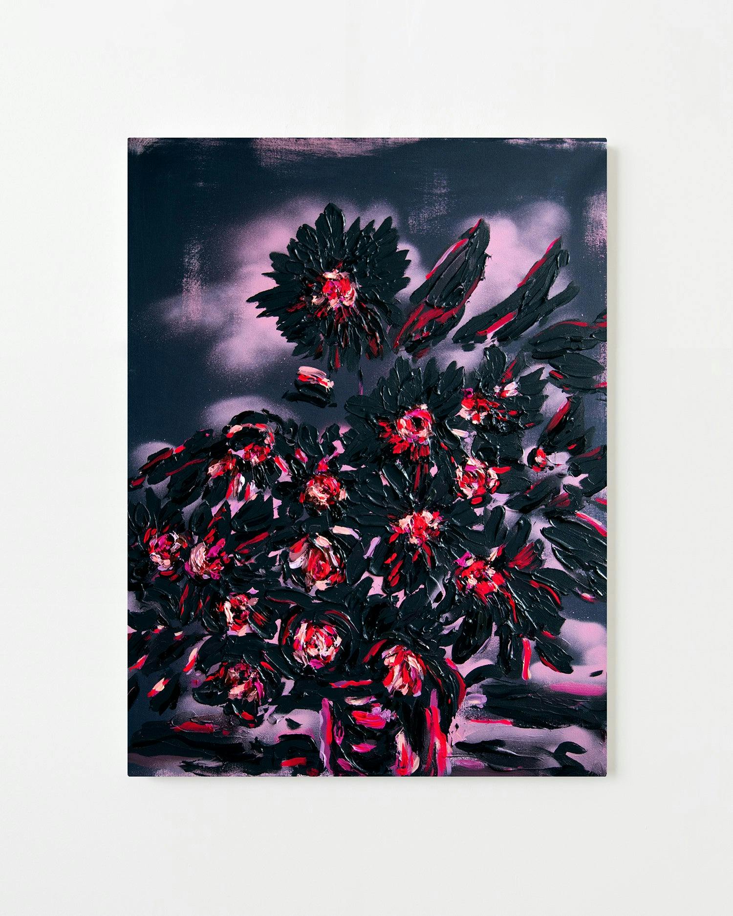 Painting by Erin Lynn Welsh titled "Botany Mono 88".