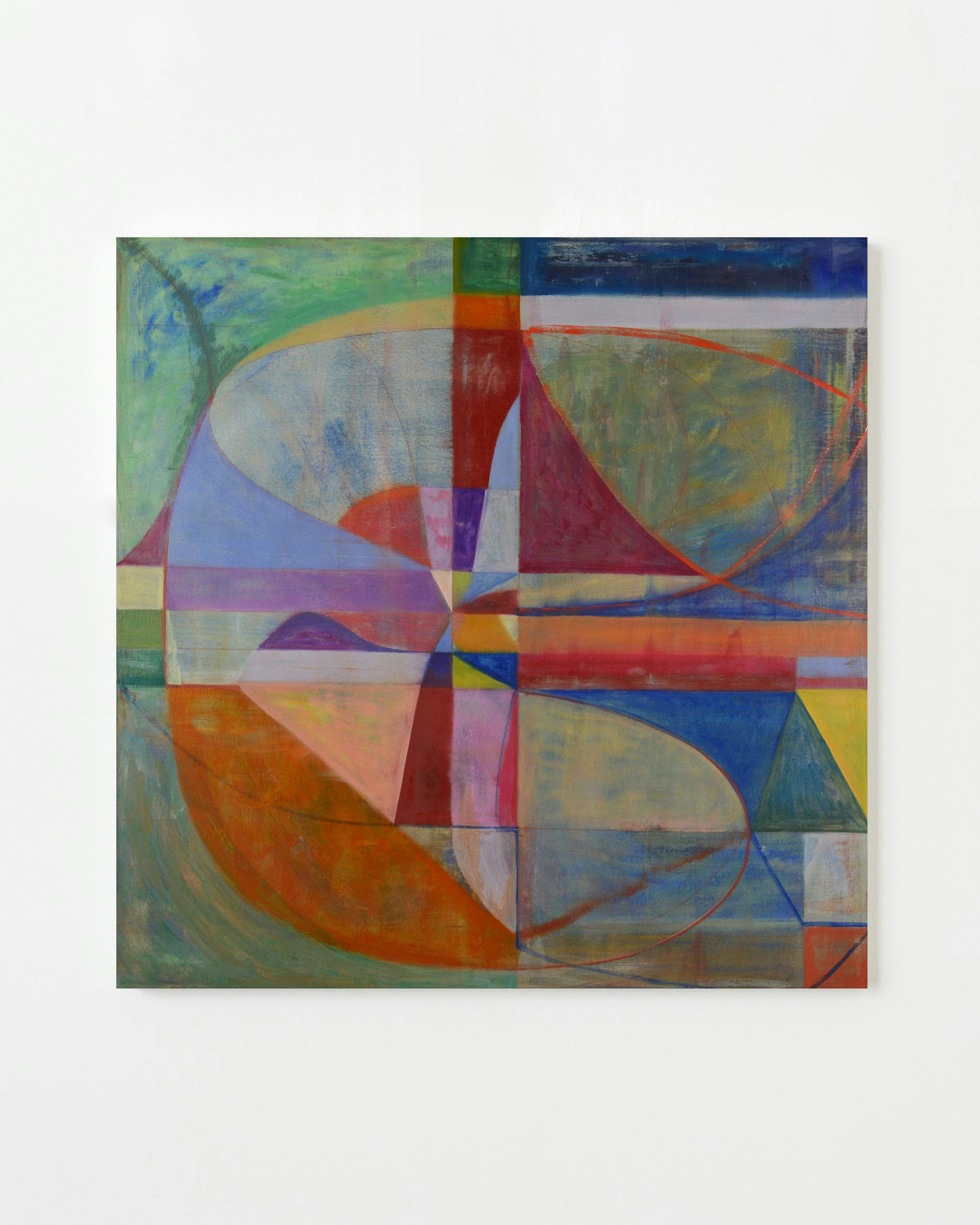 Painting by Jackie Meier titled "Tumult".