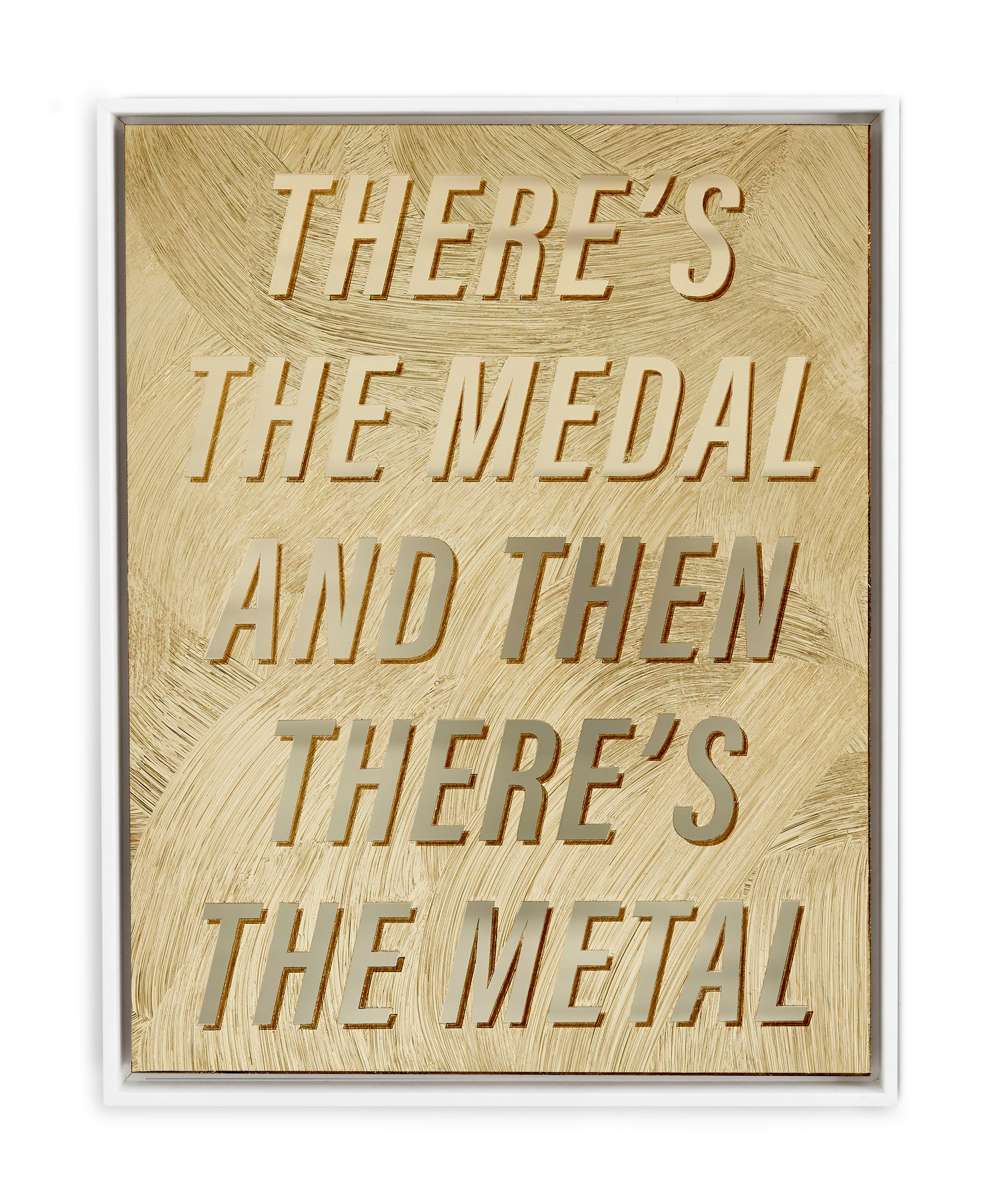 Mixed Media by Ben Skinner titled "There's The Metal".