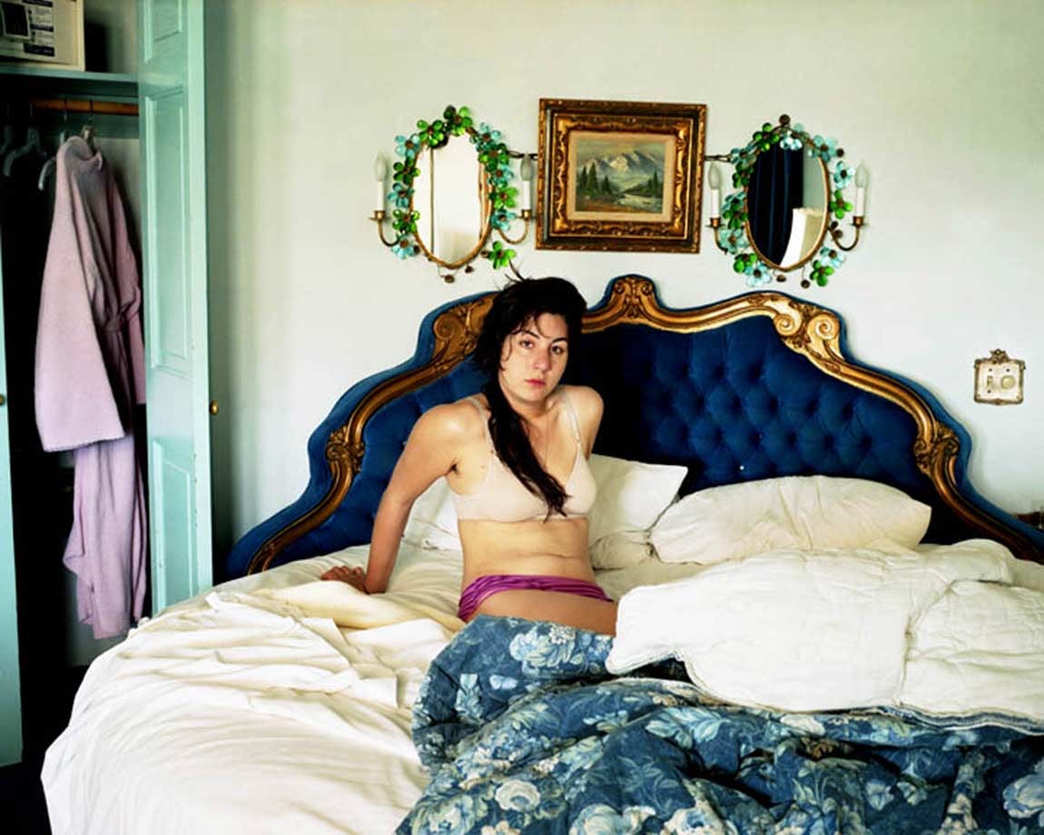 Nick Meyer - Alexis in a Round Bed, San Luis Obispo - Photography