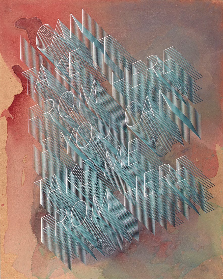 Ben Skinner - I Can Take It From Here If You Can Take Me From Here - Painting