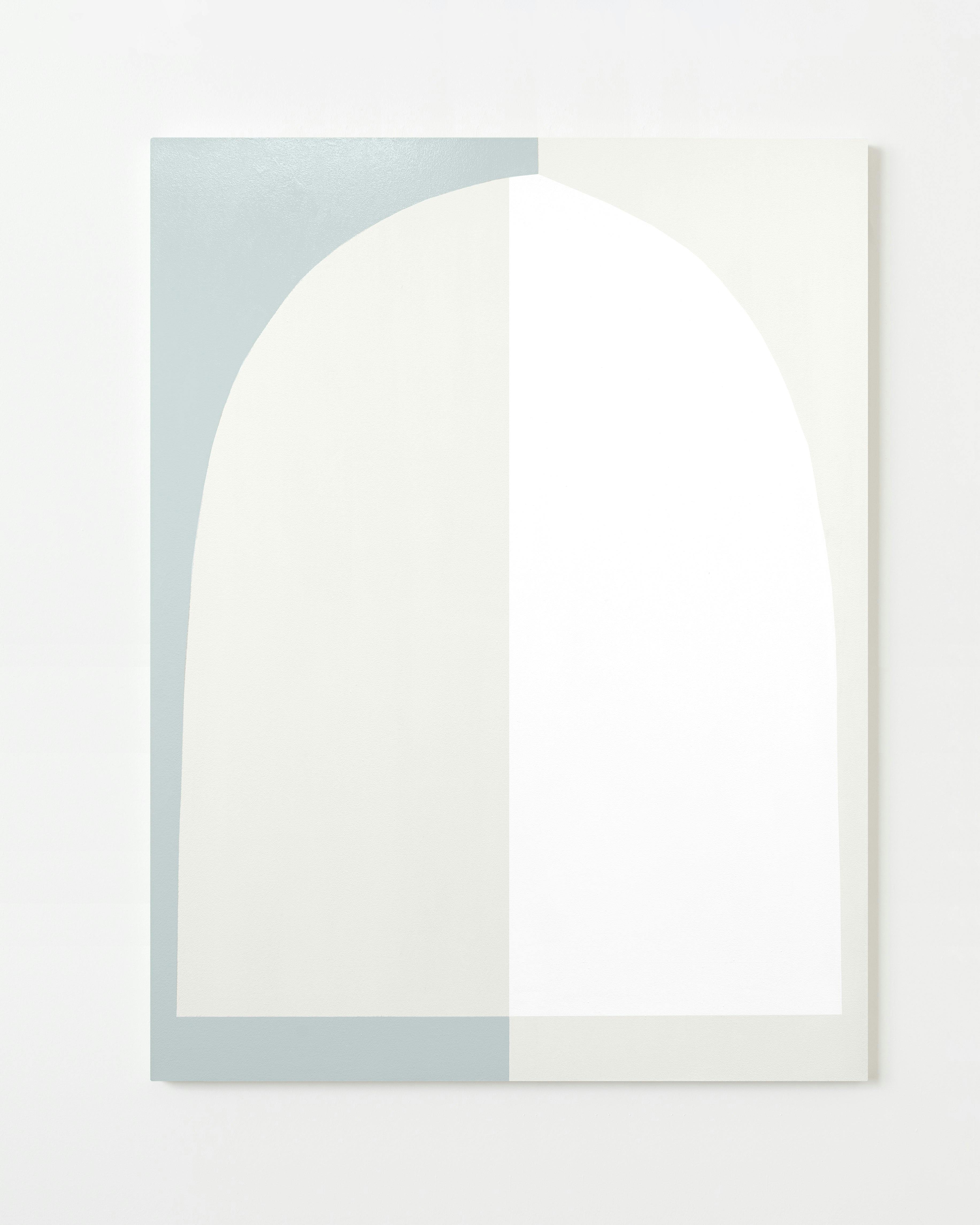 Painting by Aschely Vaughan Cone titled "Double White Arch Doublet".