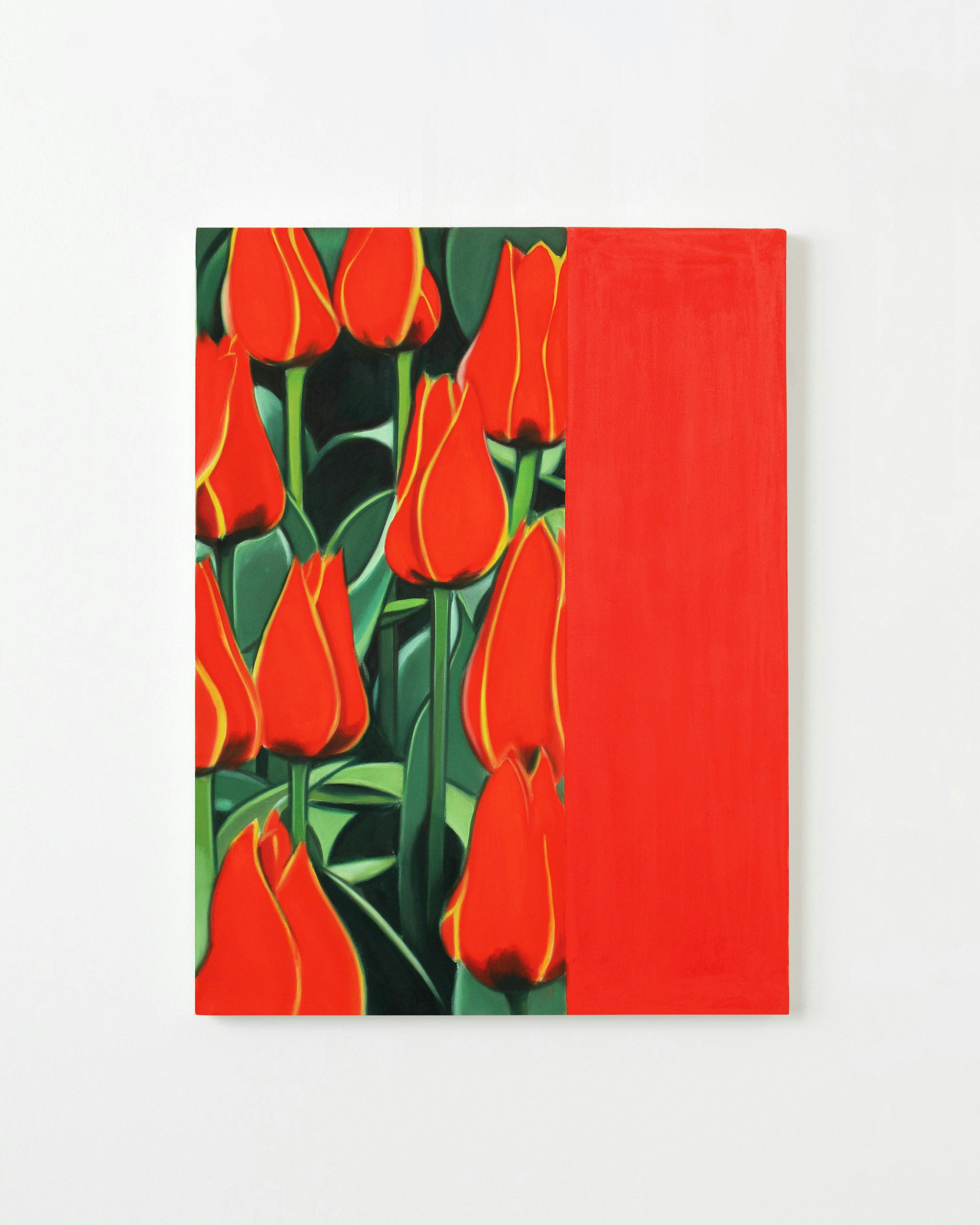 Painting by Bryce Anderson titled "Tulip".