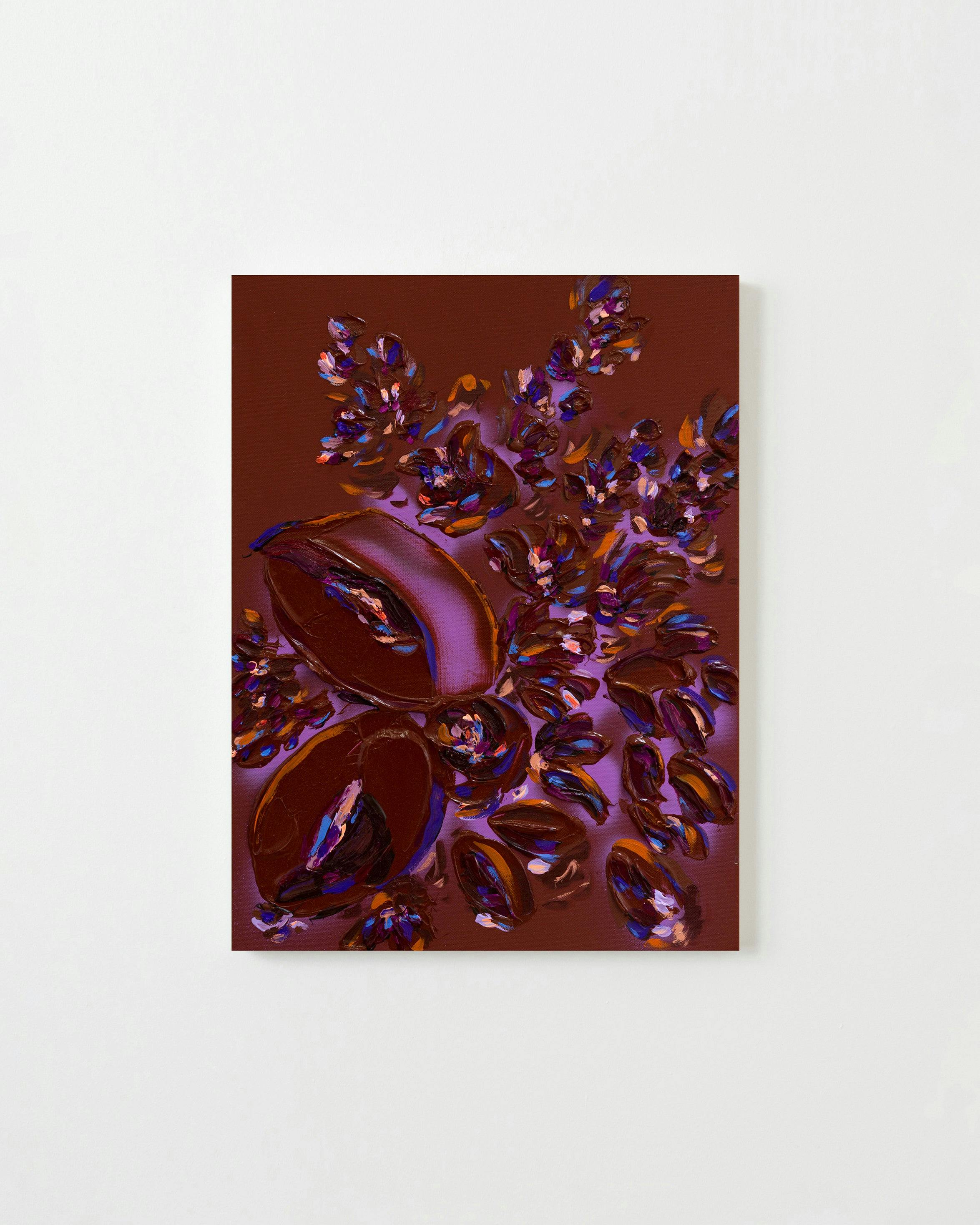 Painting by Erin Lynn Welsh titled "Botany Mono 68".