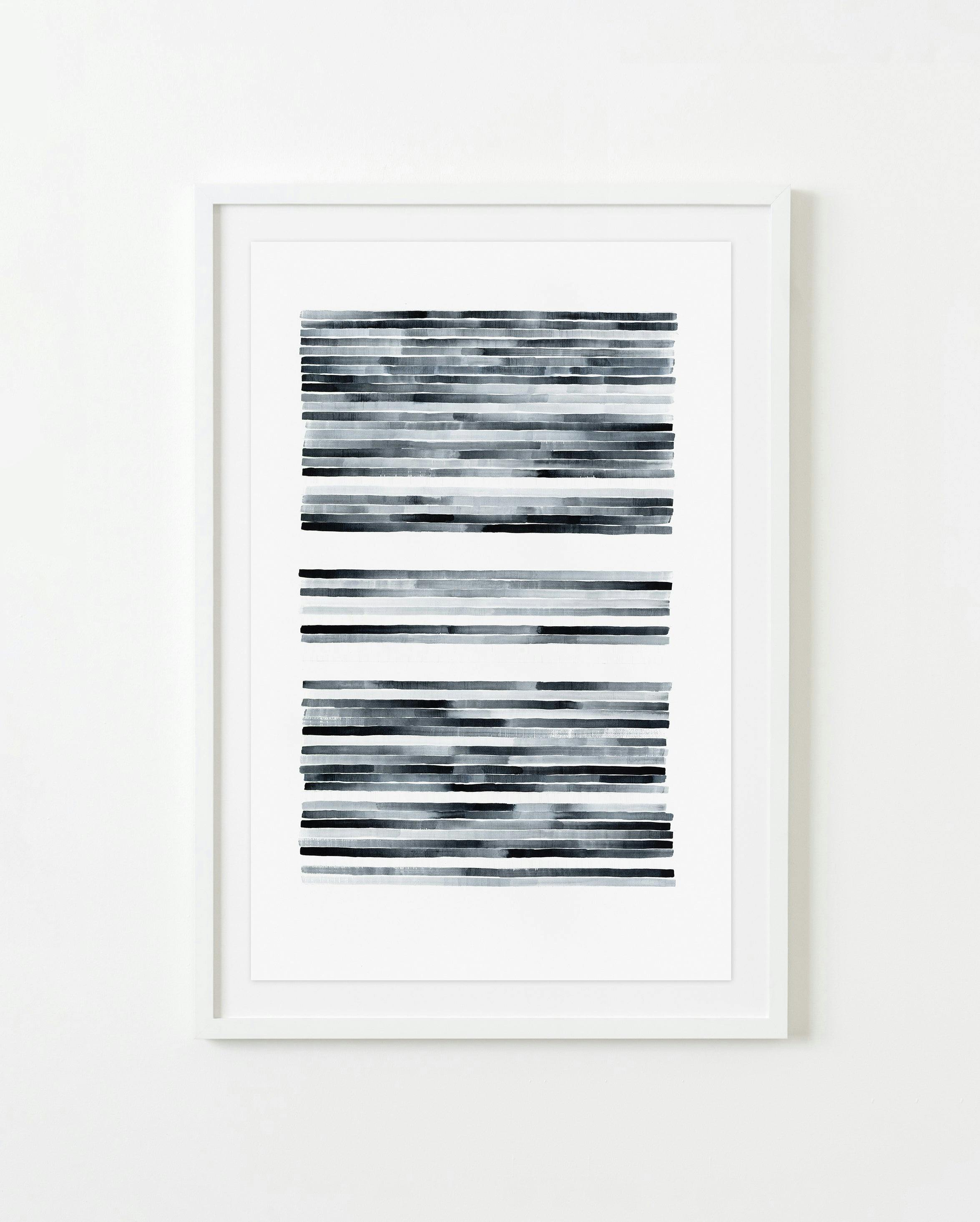 Painting by Gail Tarantino titled "Redaction Revisited - Version I".
