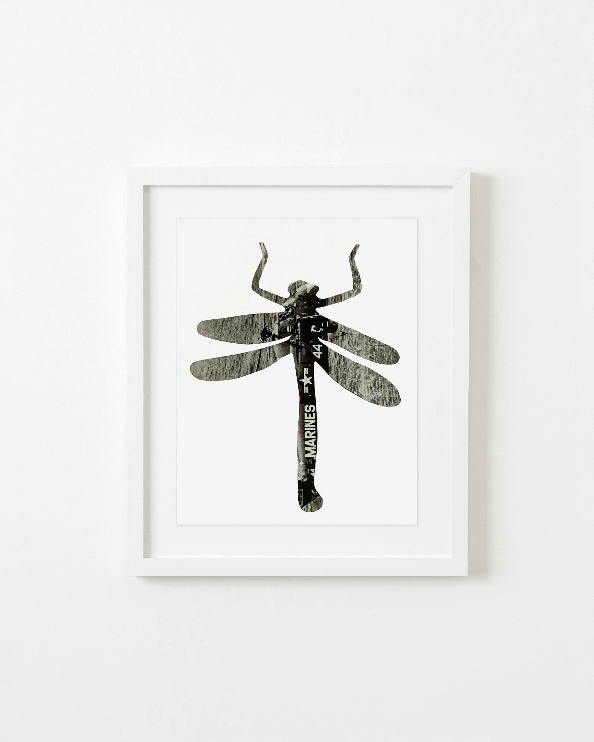 Mixed Media by Jessica Sinks titled "Dragonfly".