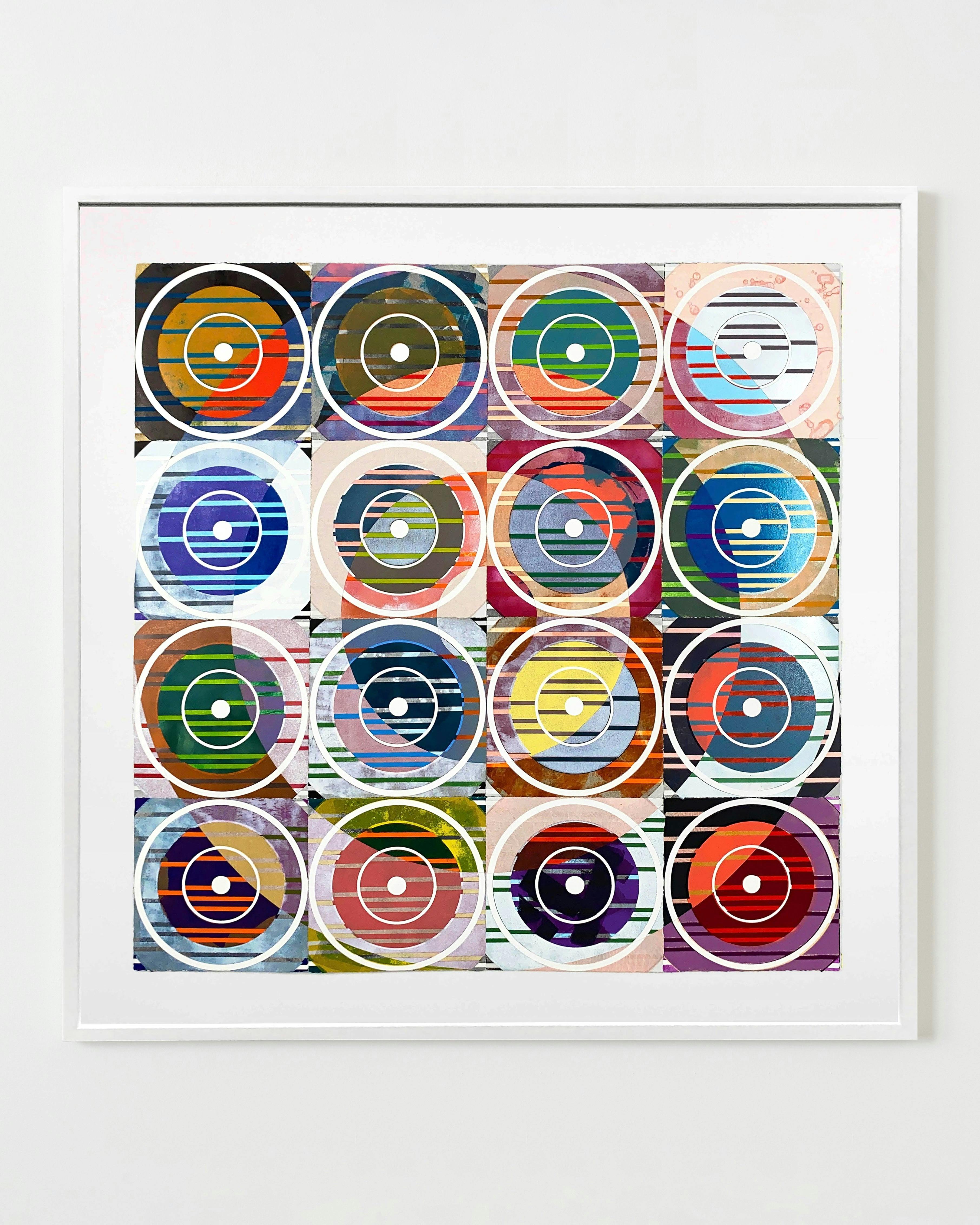 Print by Matt Neuman titled "Untitled Target Collage".