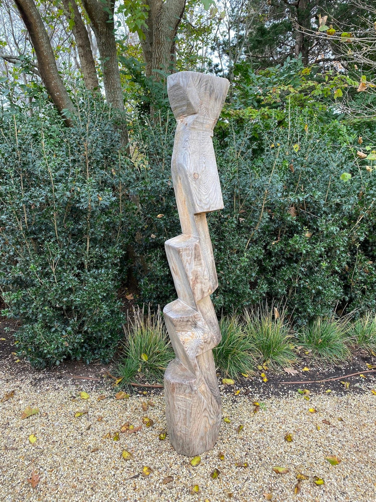 Sculpture by Fitzhugh Karol titled "Carving 2021.6".