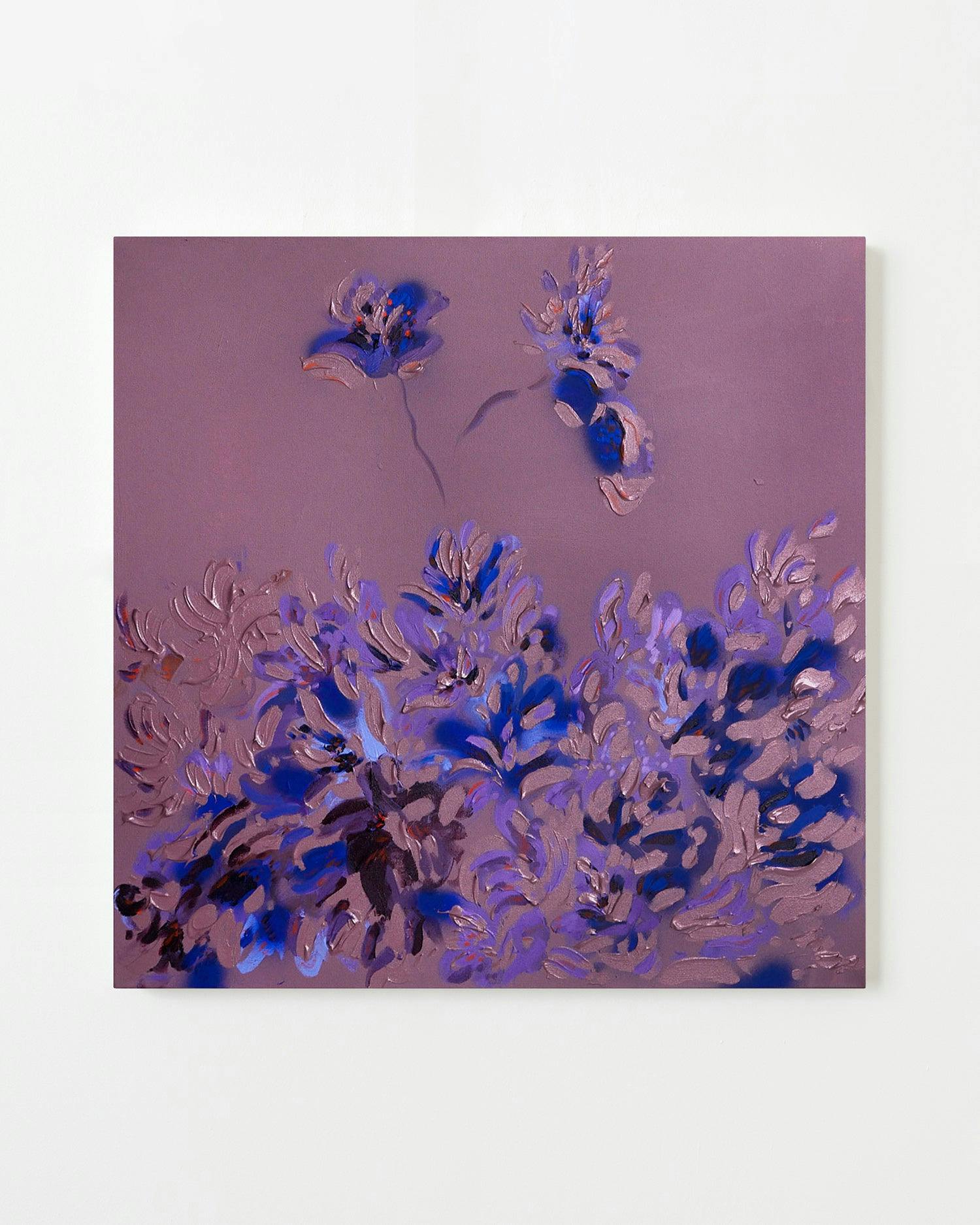 Painting by Erin Lynn Welsh titled "Botany Mono 81".