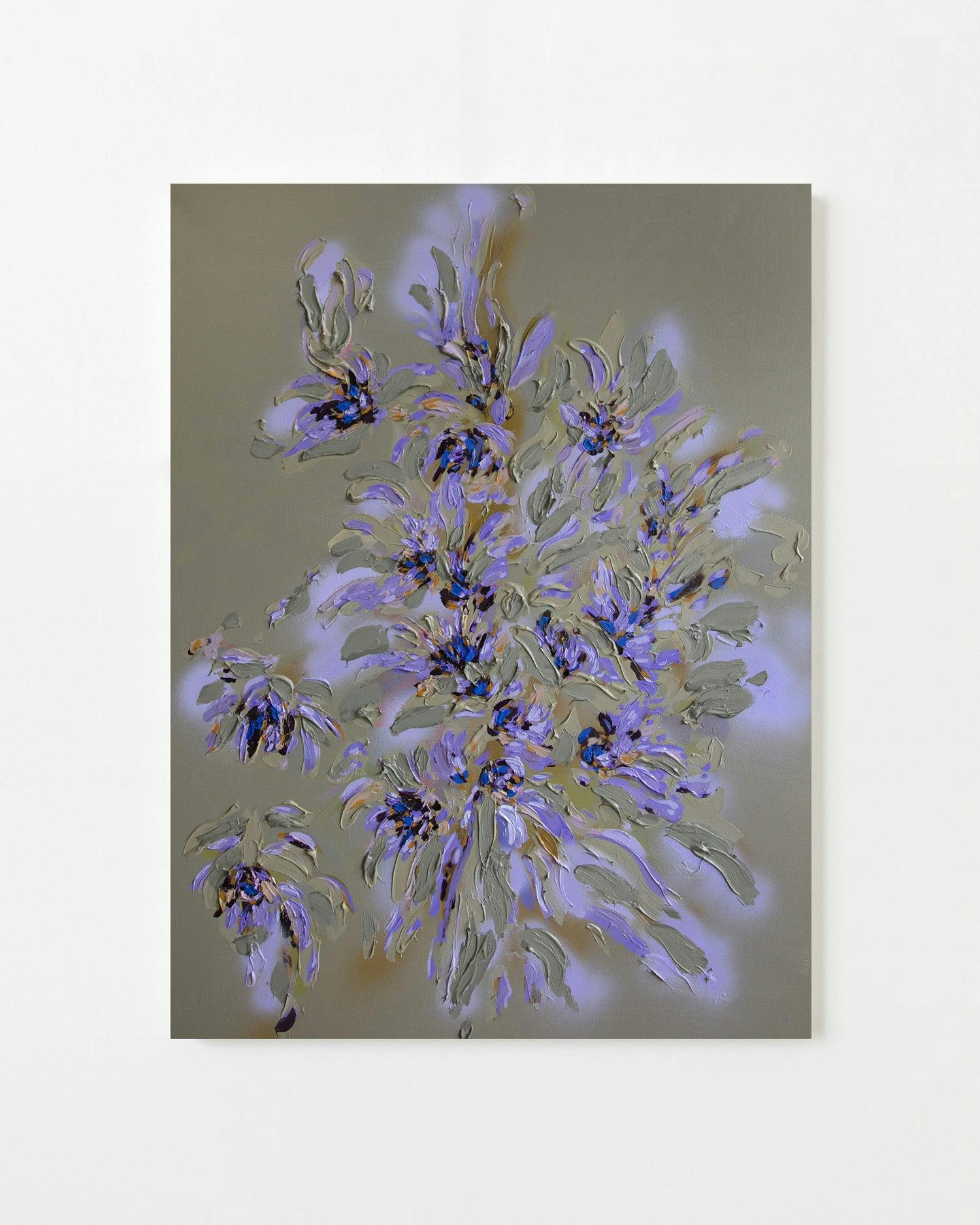 Painting by Erin Lynn Welsh titled "Botany Mono 84".