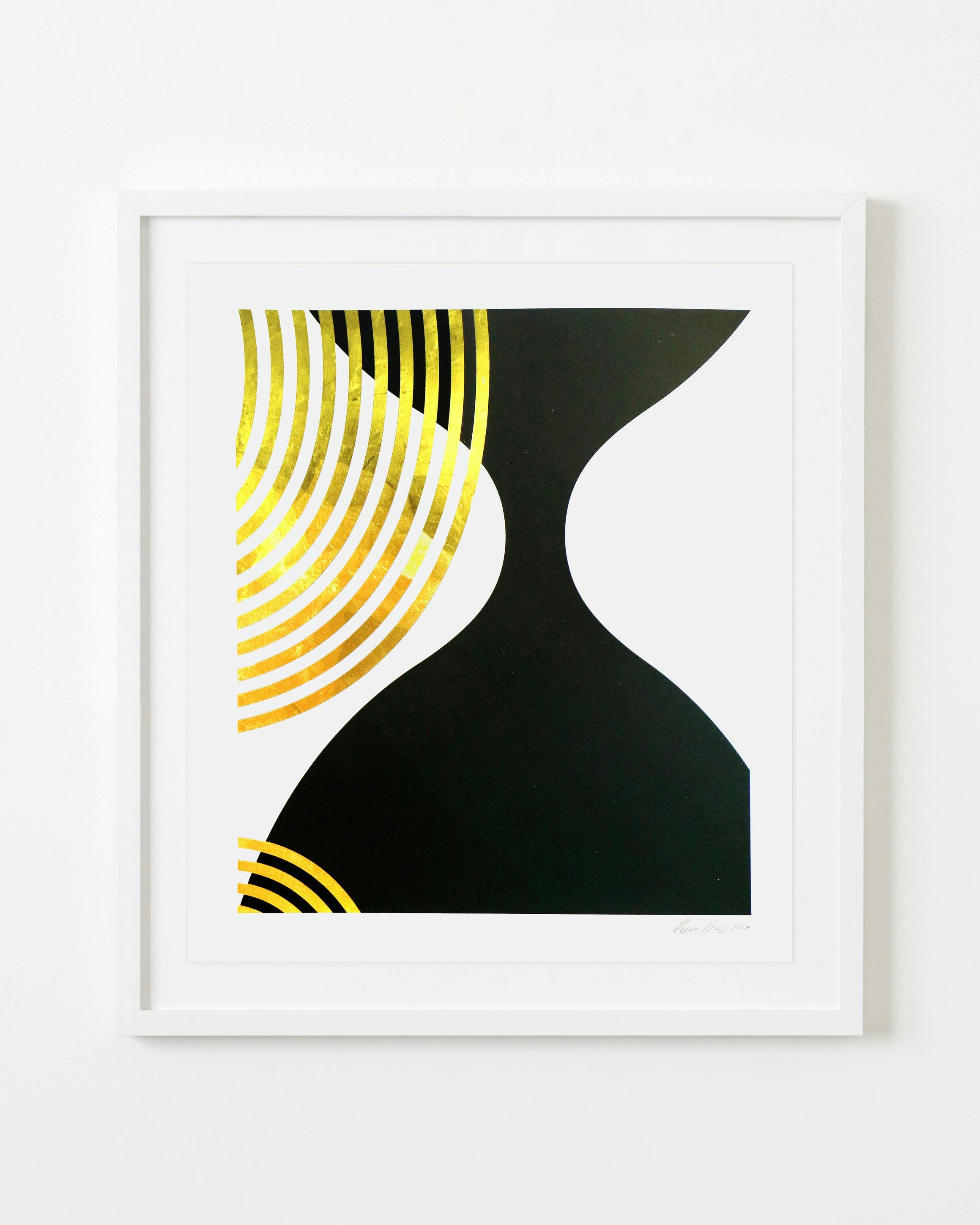 Print by Lisa Hunt titled "Cross Sections: Untitled 3".