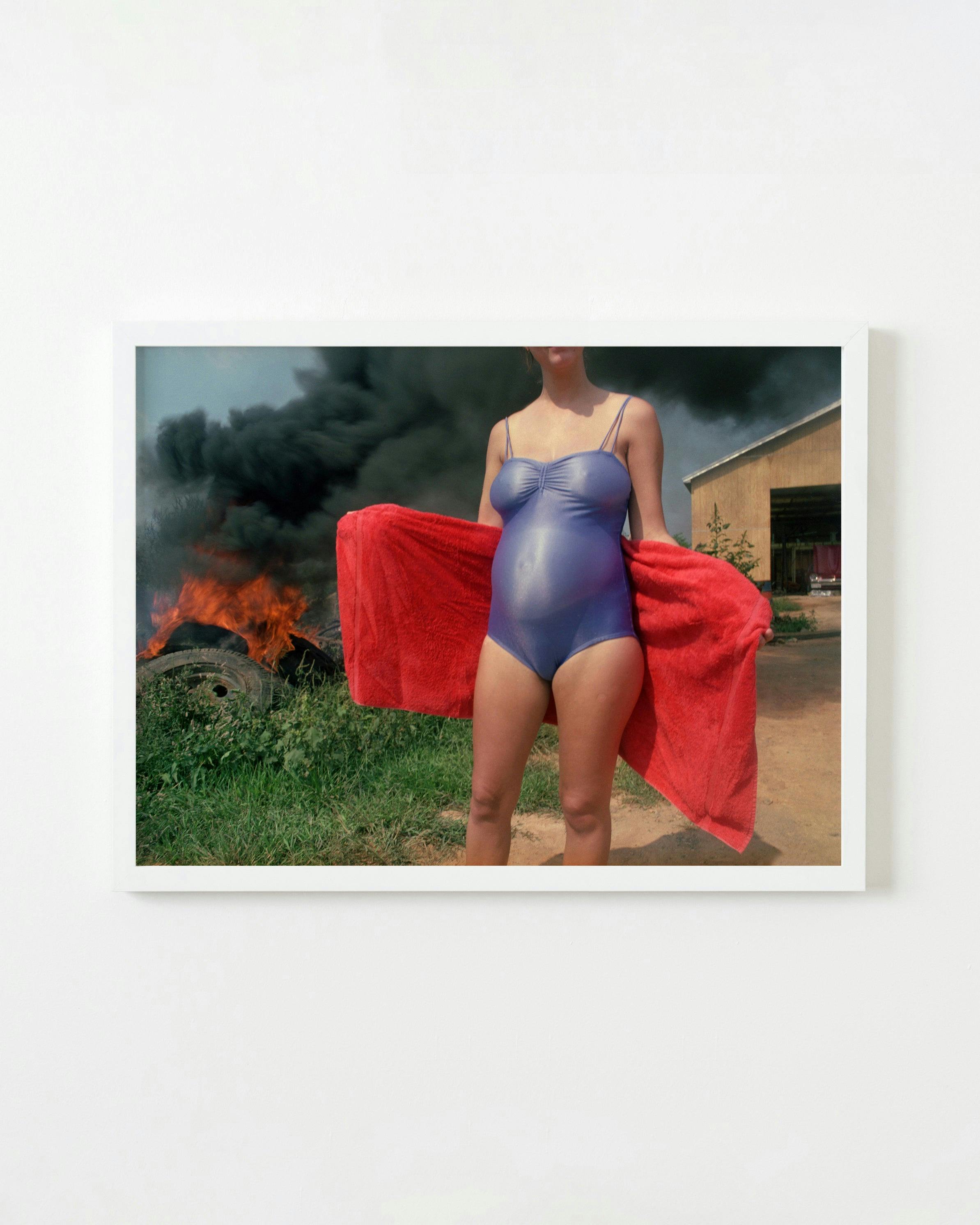 Photography by Michael Northrup titled "Tire Fire".