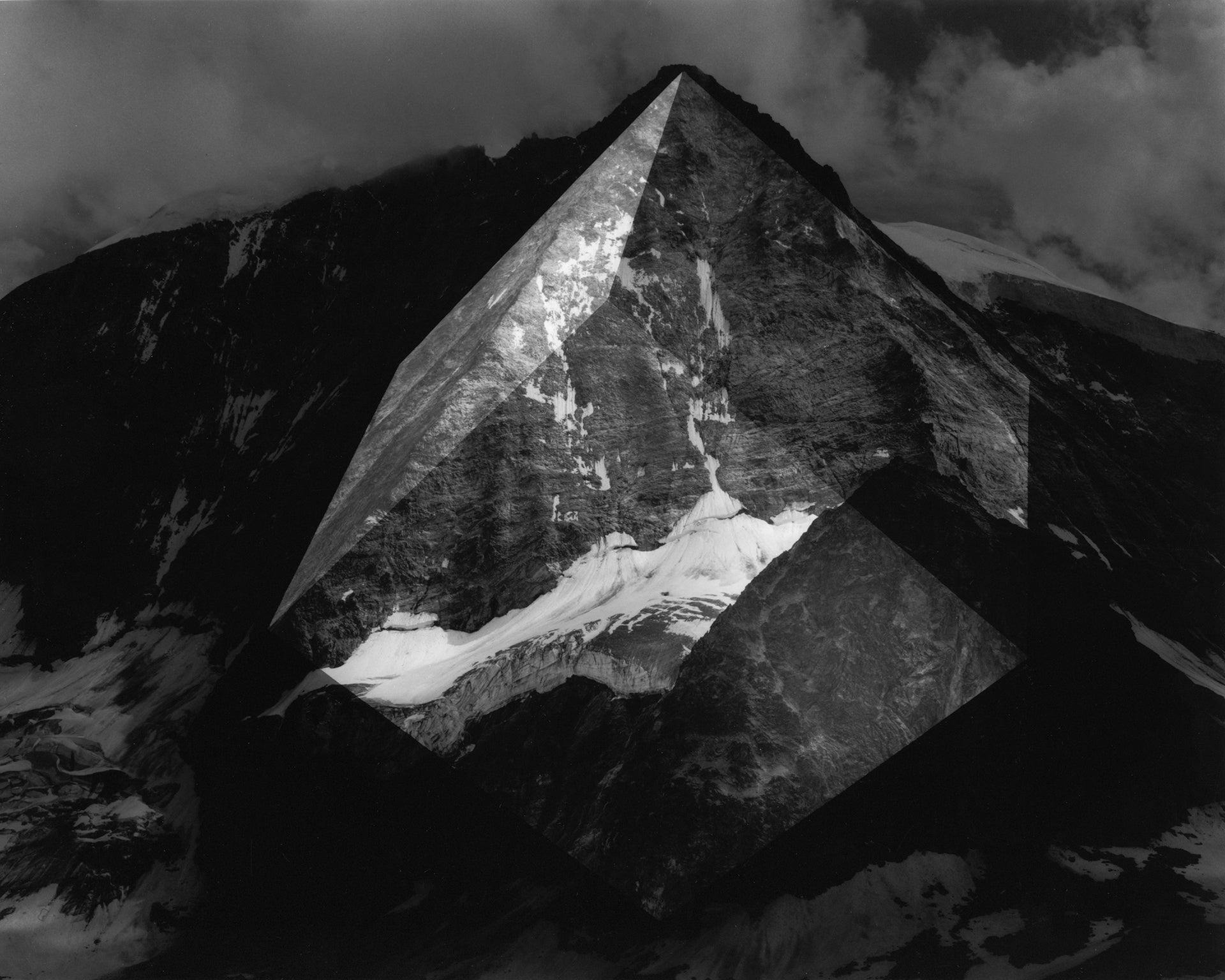 Photography by Millee Tibbs titled "Hexaderon / Mont Blanc de Cheilon: Crux".