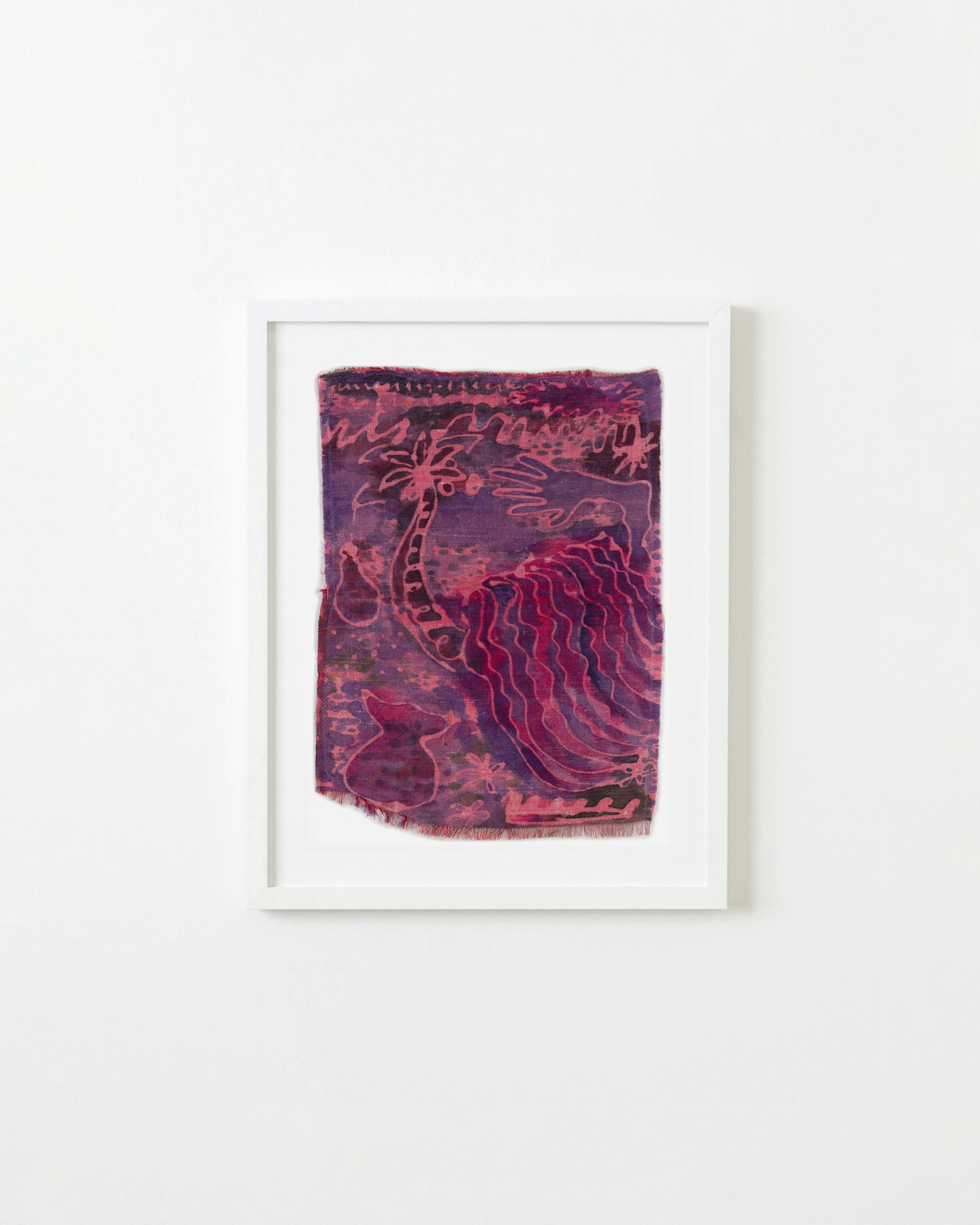 Padma Rajendran - Pink Waves - Painting