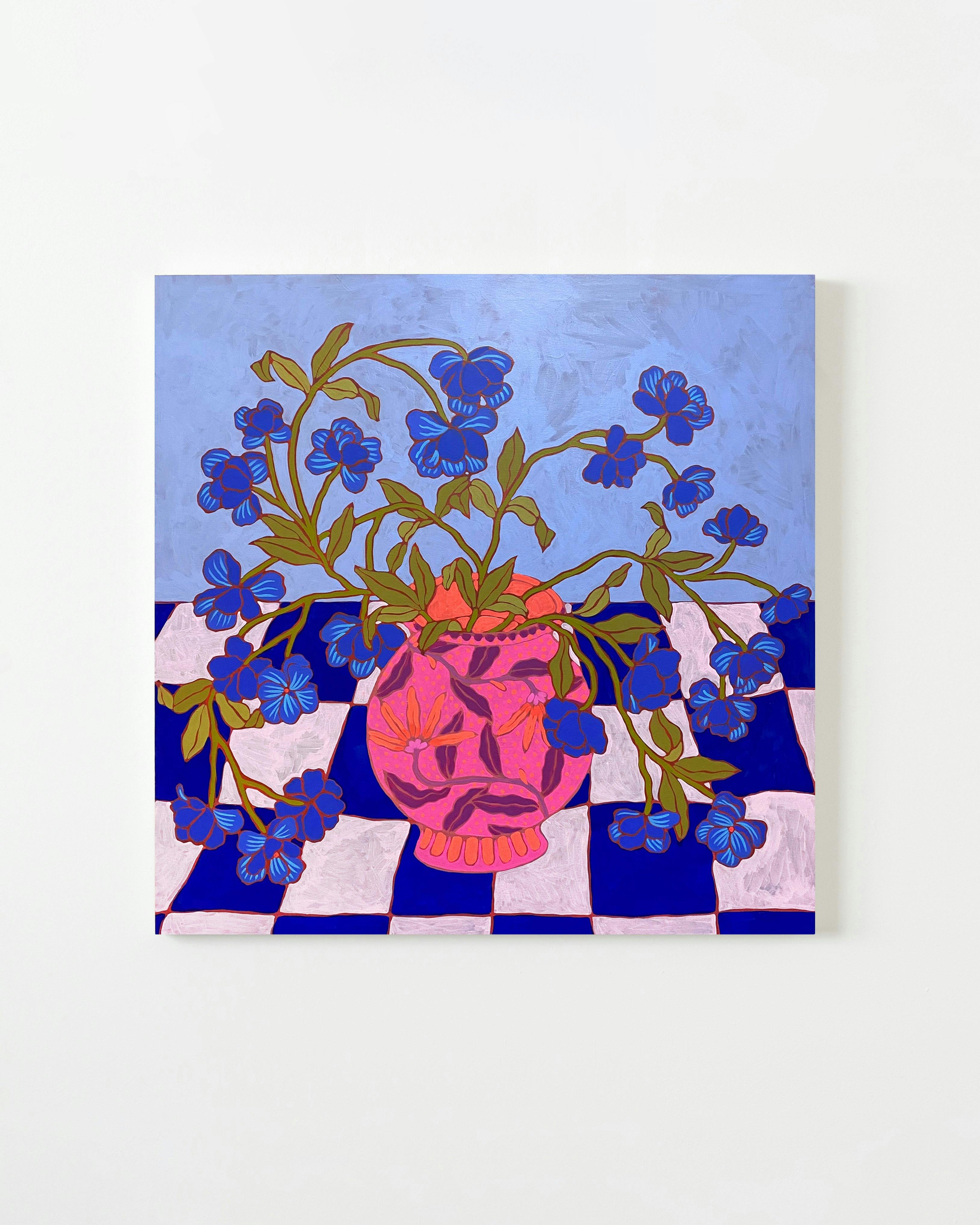 Sarah Ingraham - Pink Vase - Painting