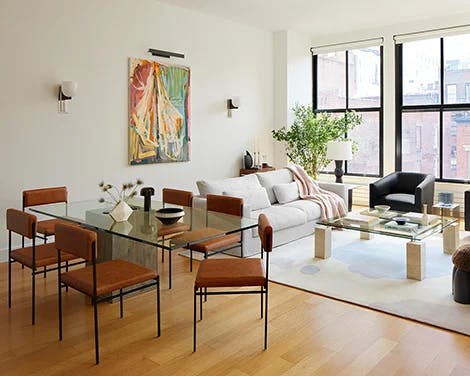Modern meets vintage in SoHo - At Home
