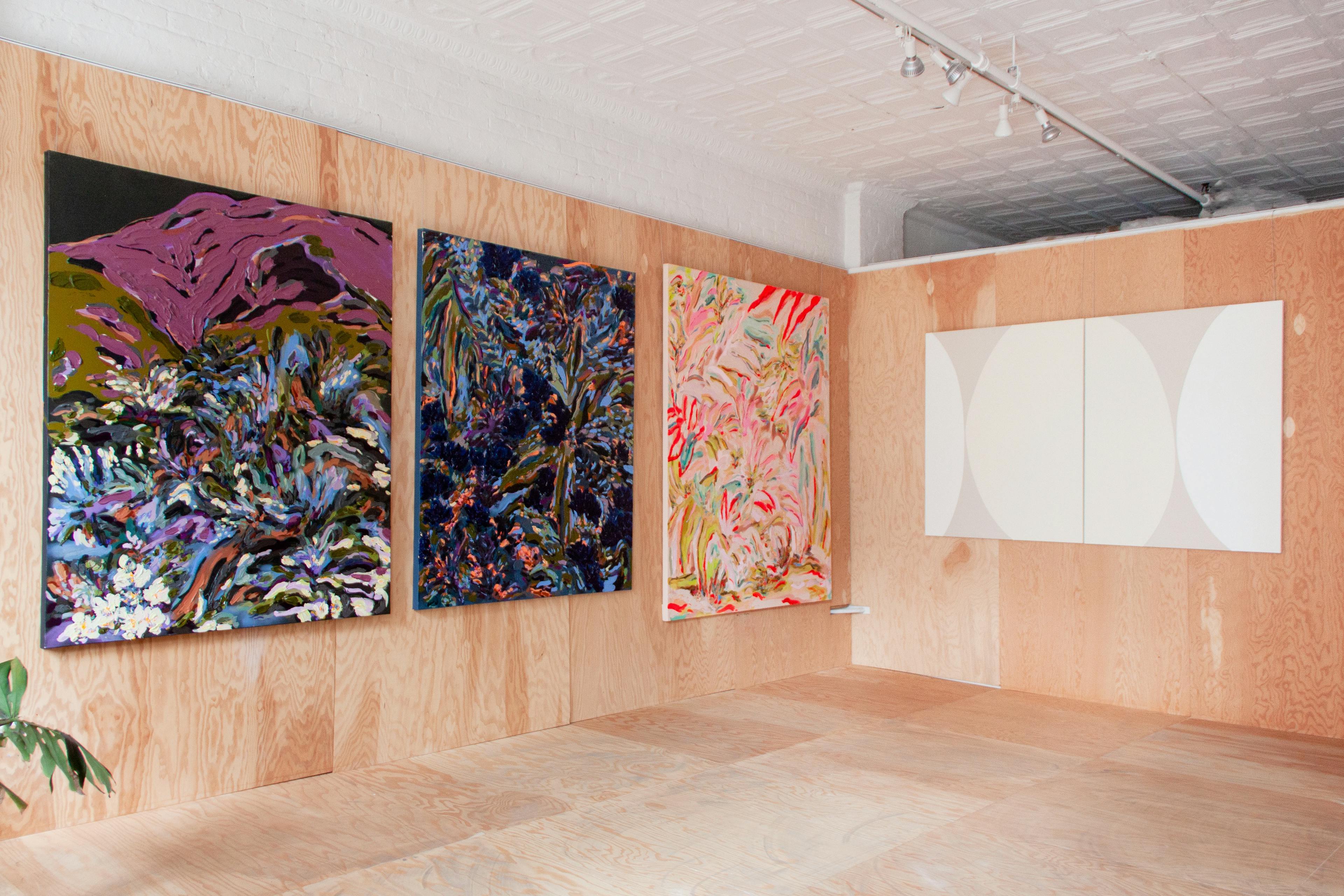 Artwork installed as part of Give and Take, one of Uprise Art's Exhibitions in New York, NY.