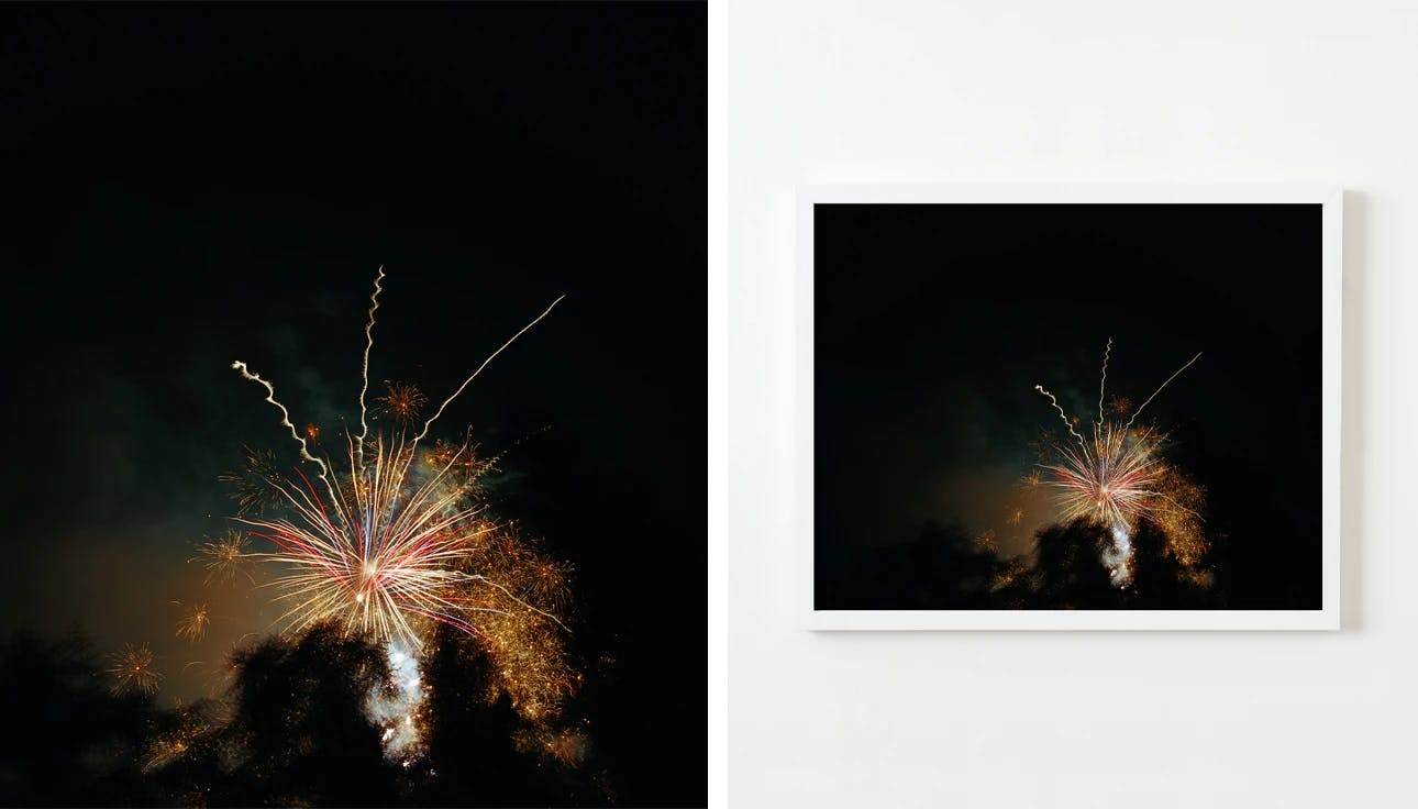 Fireworks photography by Jessica Haye & Clark Hsiao, as part of our 25 one-of-a-kind anniversary gifts.